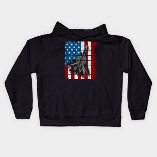 Jet Fighter Military Air Force Kids Hoodie